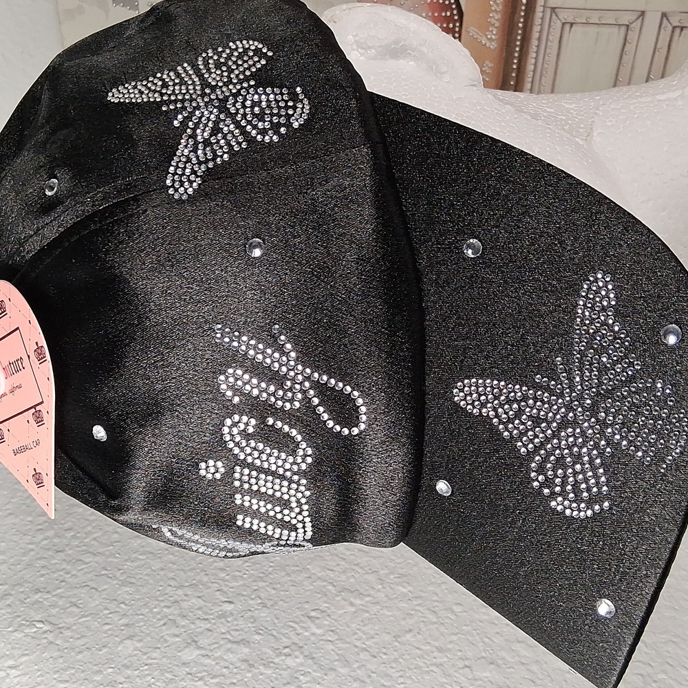 Juicy Couture} bling rhinestones baseball cap hat  New with tags - Picture 3 of 4